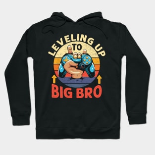 Leveling Up to Big Bro Video Gamer Promoted to Big Brother Boy Hoodie